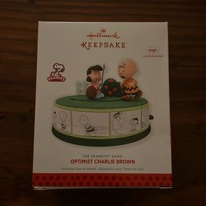 Hallmark keepsake optimist Charlie Brown